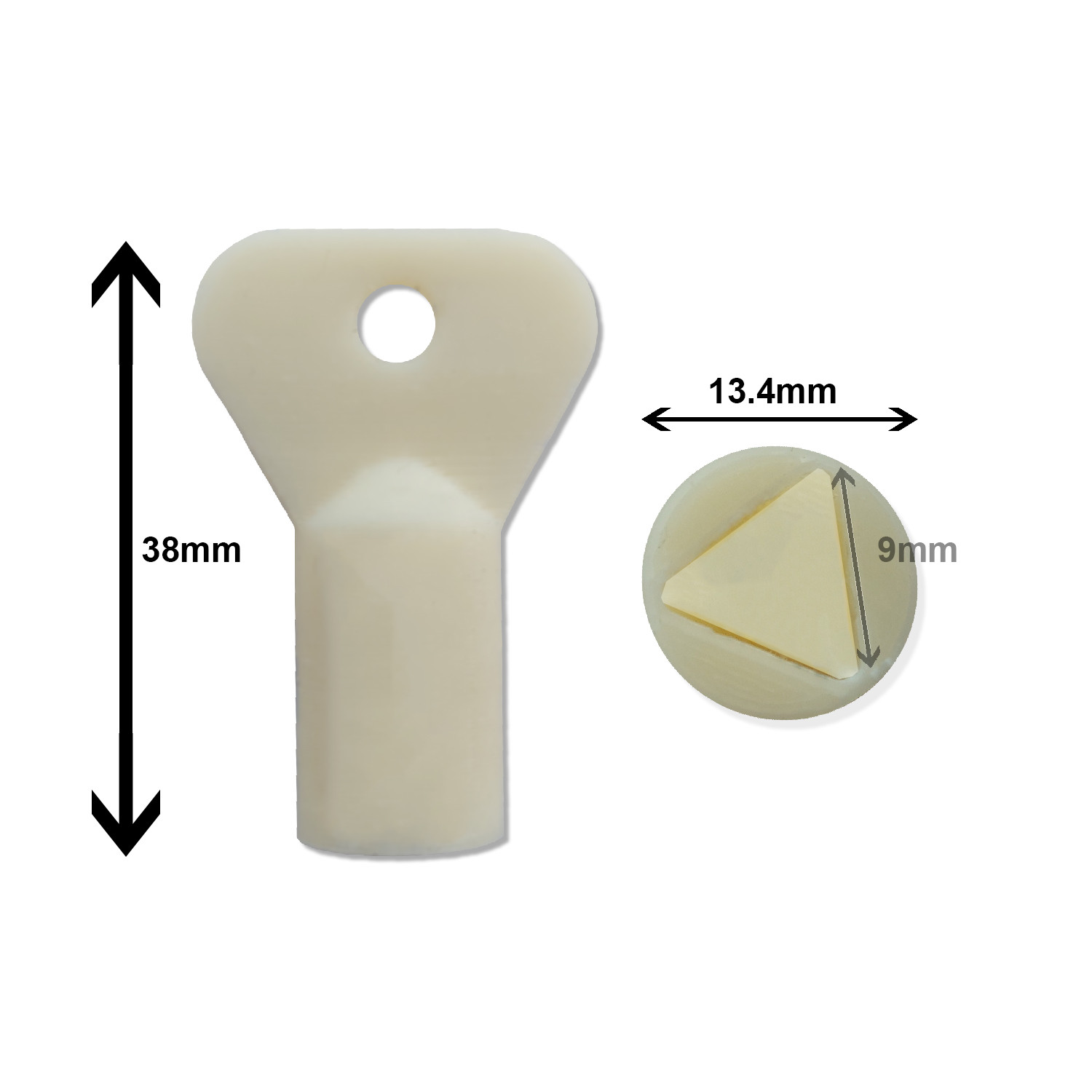 آچار سه گوش مدل آسانسور سایز 8 میلی متر آچار سه گوش مدل آسانسور سایز 8 میلی متر