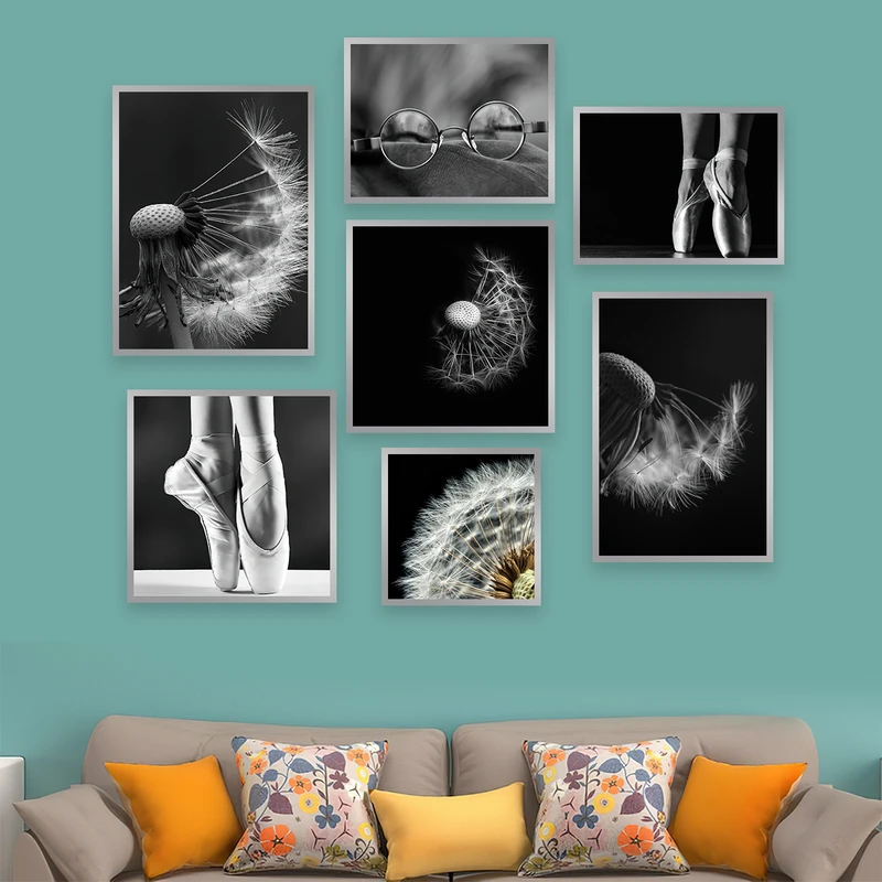 تابلو بکلیت طرح رقص باله و قاصدک مدل SI-661 مجموعه 7 عددی