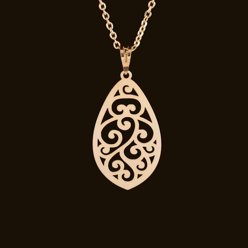 گردنبند نقره زنانه مدل h403
