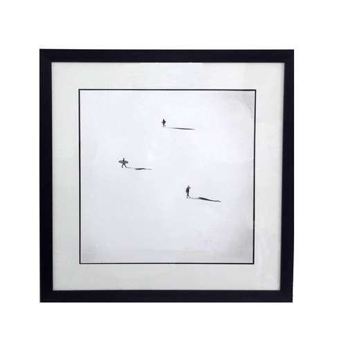 تابلو نقاشی سیاه قلم طرح آی آدم ها