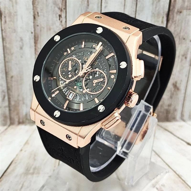 ساعت مچی عقربهای مردانه مدل اسکلتون بیگ بنگ رینگ دار 03 - - 3