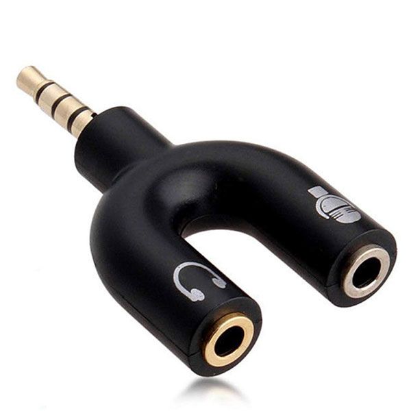 مبدل میکروفون و هدفون مدل Hooger Pro مبدل میکروفون و هدفون مدل Hooger Pro