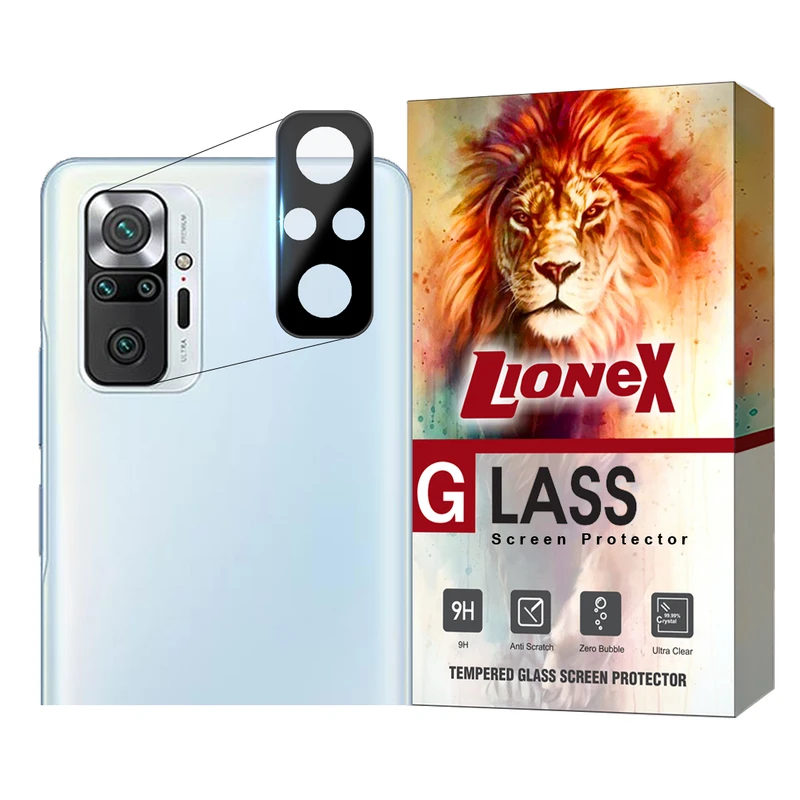 محافظ لنز دوربین  لایونکس مدل LENSFUL مناسب برای گوشی موبایل شیائومی Redmi Note 10 Pro / Redmi Note 10 Pro India / Redmi Note 10 Pro Max