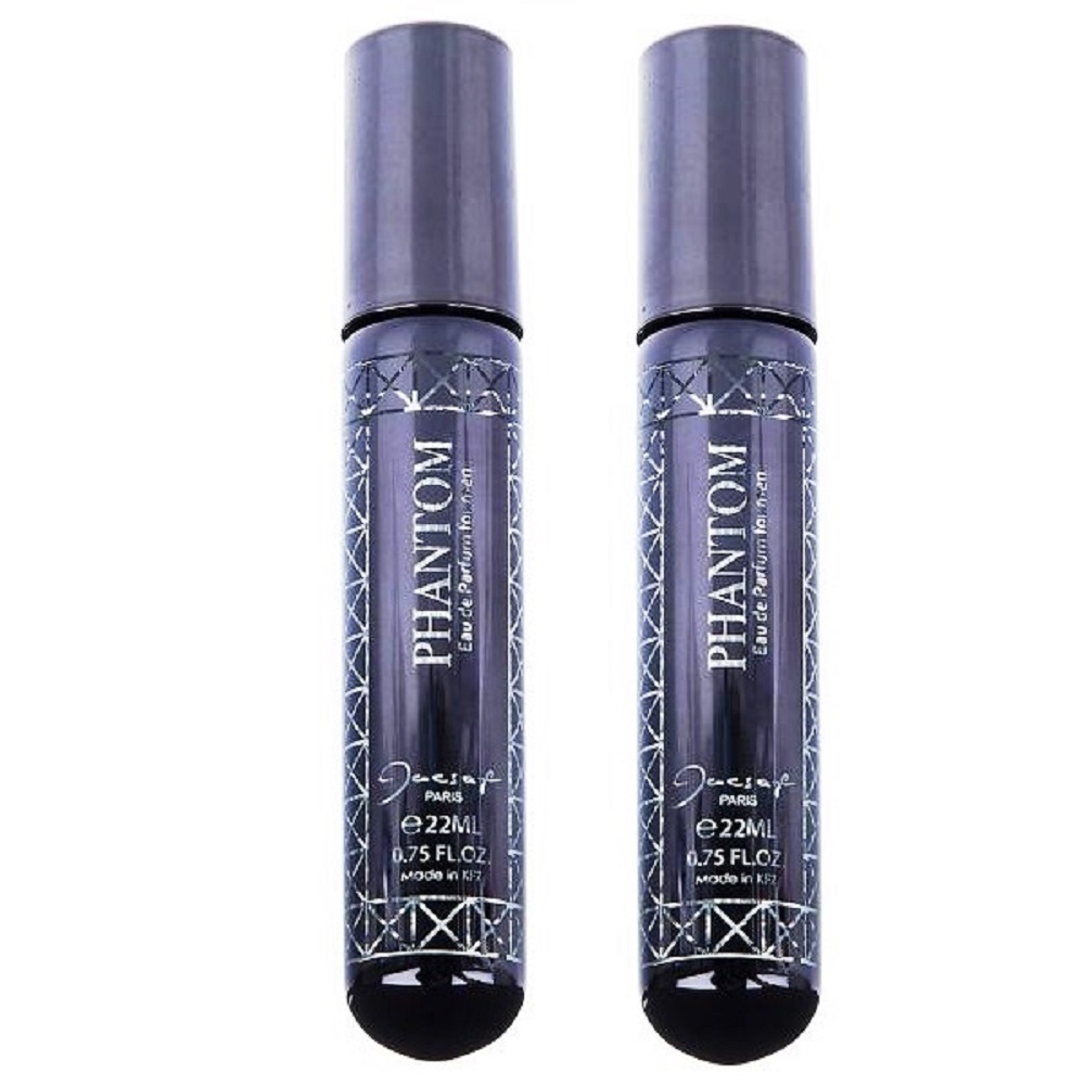 عطر جیبی مردانه ژک ساف مدل  Phantom حجم 22 میلی لیتر بسته 2 عددی