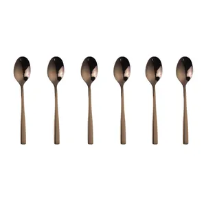 قاشق چای خوری مدل شیکاگو بسته 6 عددی