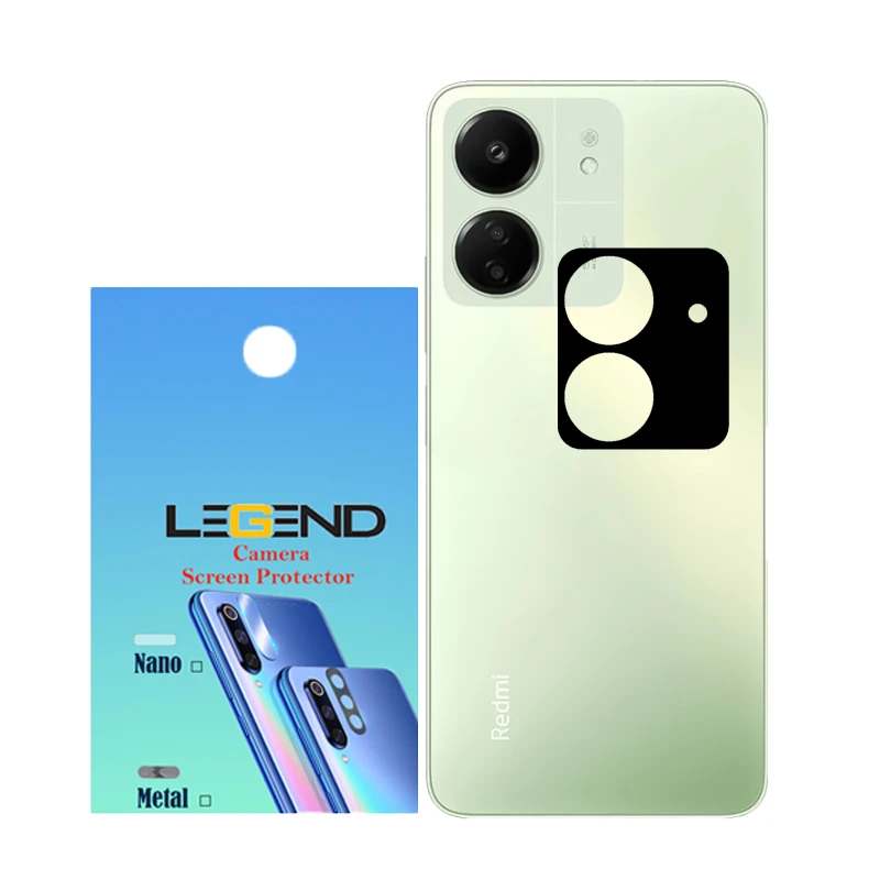 محافظ لنز دوربین مدل لجند مناسب برای گوشی موبایل شیائومی Redmi 13C