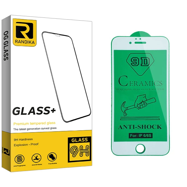 محافظ صفحه نمایش سرامیکی راندیکا مدل GLD مناسب برای گوشی موبایل اپل iPhone 6