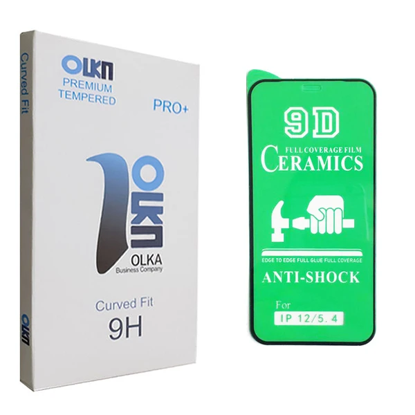 محافظ صفحه نمایش 9D الکا مدل +PRO مناسب برای گوشی موبایل اپل iphone 12 mini