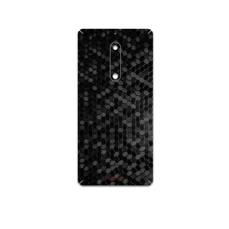 برچسب پوششی ماهوت مدل Honey-Comb-Circle مناسب برای گوشی موبایل نوکیا 5