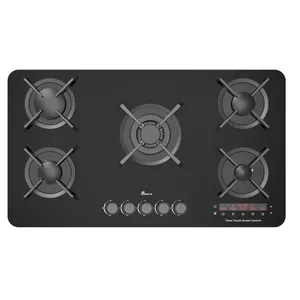 اجاق گاز صفحه‌ای پنج شعله بیمکث مدل 2106