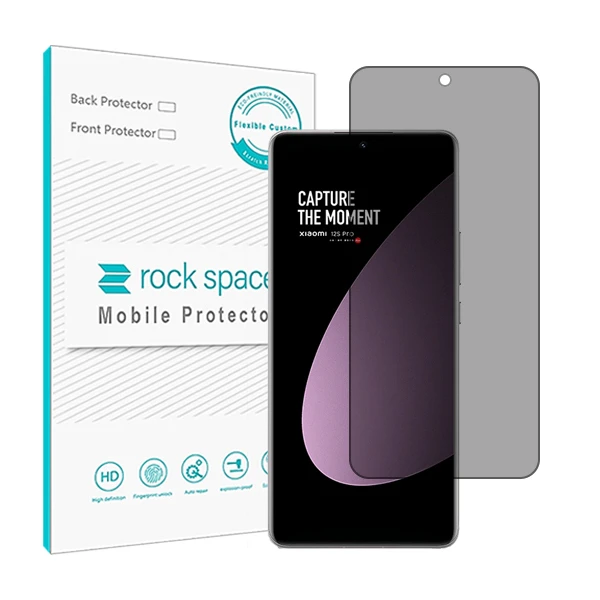 محافظ صفحه نمایش پرایوسی راک اسپیس مدل HyPRV مناسب برای گوشی موبایل شیائومی 12S Pro