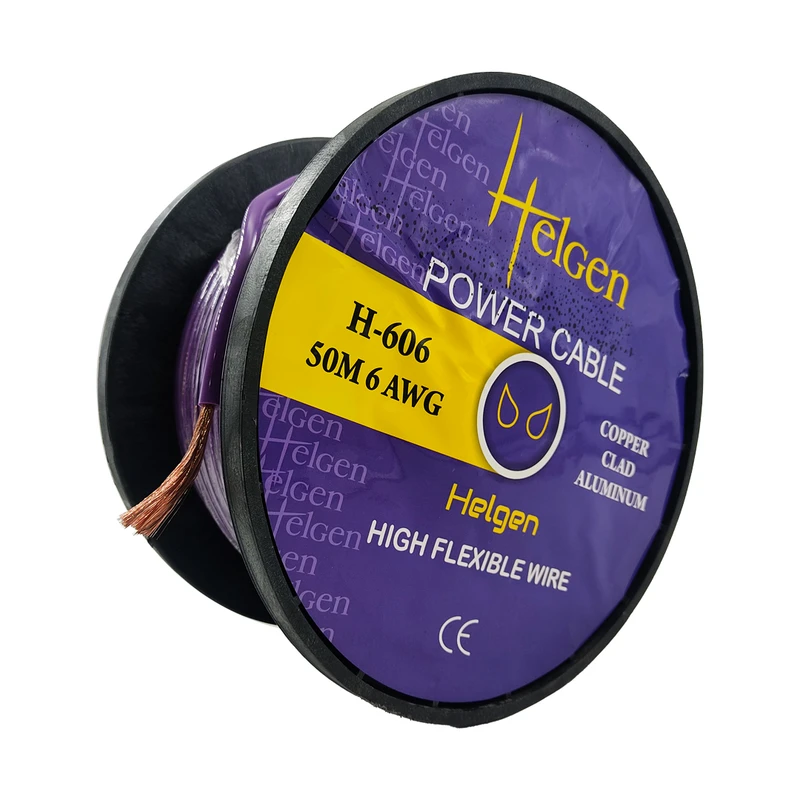 کابل آمپلی فایر هلگن مدل H-606 طول 50 متر