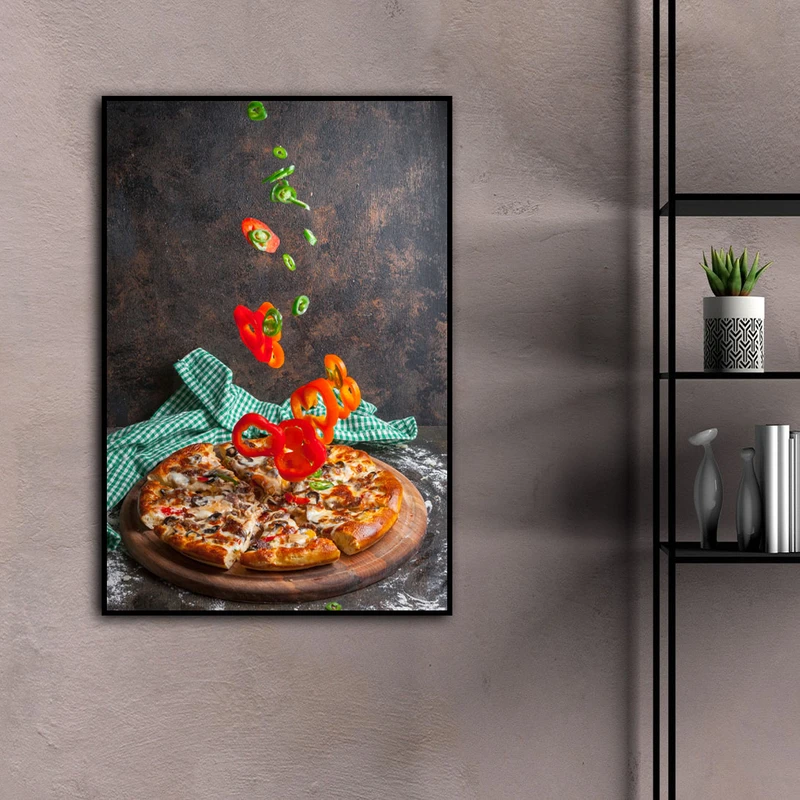 تابلو بکلیت طرح پیتزا مدل B-D2017