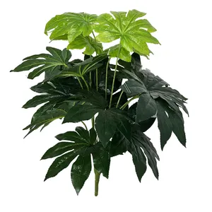 گل مصنوعی مدل بوته برگ 9 پر 18 برگ 18barg