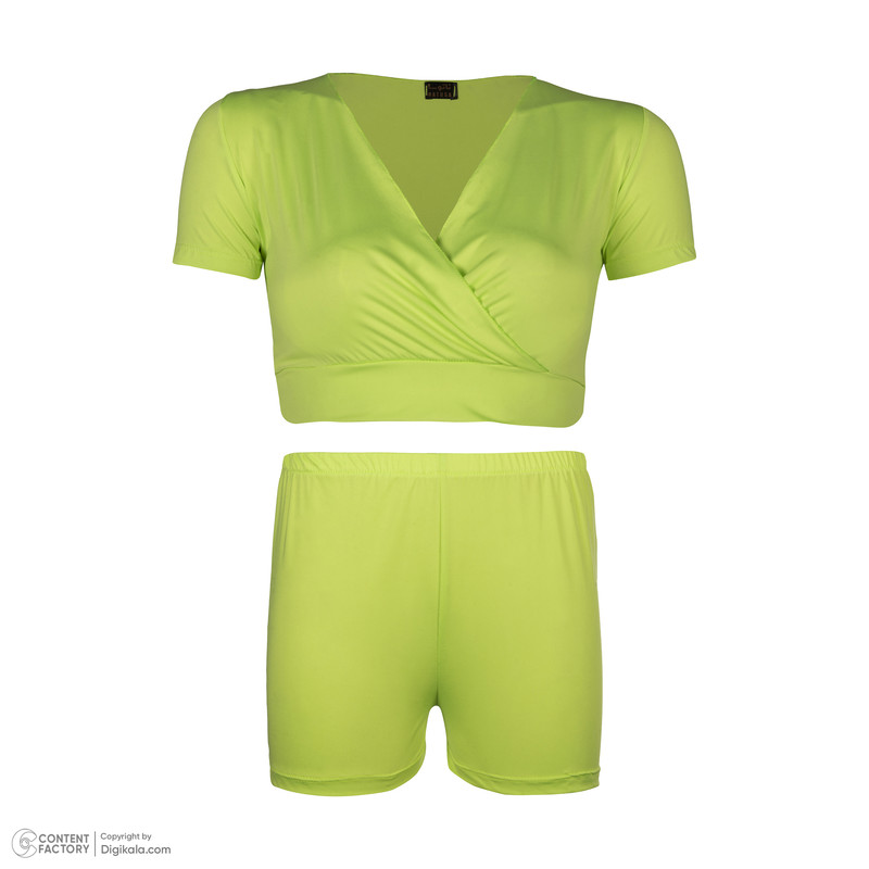 ست نیم تنه و شلوارک زنانه ناتوسا مدل NT769