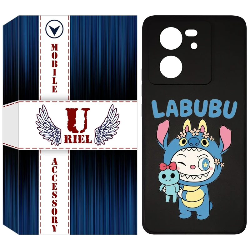 کاور یوریل مدل KSH کد 112 طرح عروسک لبوبو مناسب برای گوشی موبایل شیائومی 13T / 13T Pro / Redmi K60 Ultra