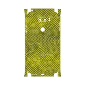 MAHOOT Yellow Snake Skin-FullSkin Cover Sticker for LG V30
