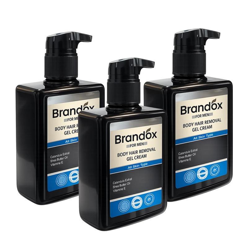 ژل کرم موبر براندوکس مدل Men03 حجم 300 میلی لیتر مجموعه 3 عددی
