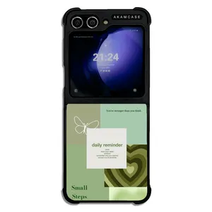 AKAM AMC-WSGZFLIP5-GREEN-17 Cover For Samsung Galaxy Z Flip 5