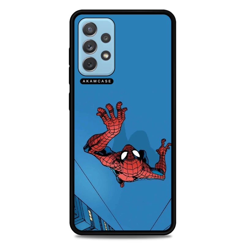 کاور آکام مدل AMC-WSGA72-SPIDER MAN11 مناسب برای گوشی موبایل سامسونگ Galaxy A72