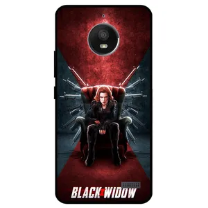 Megafone Black Widow 5423 Cover For Motorola Moto E4