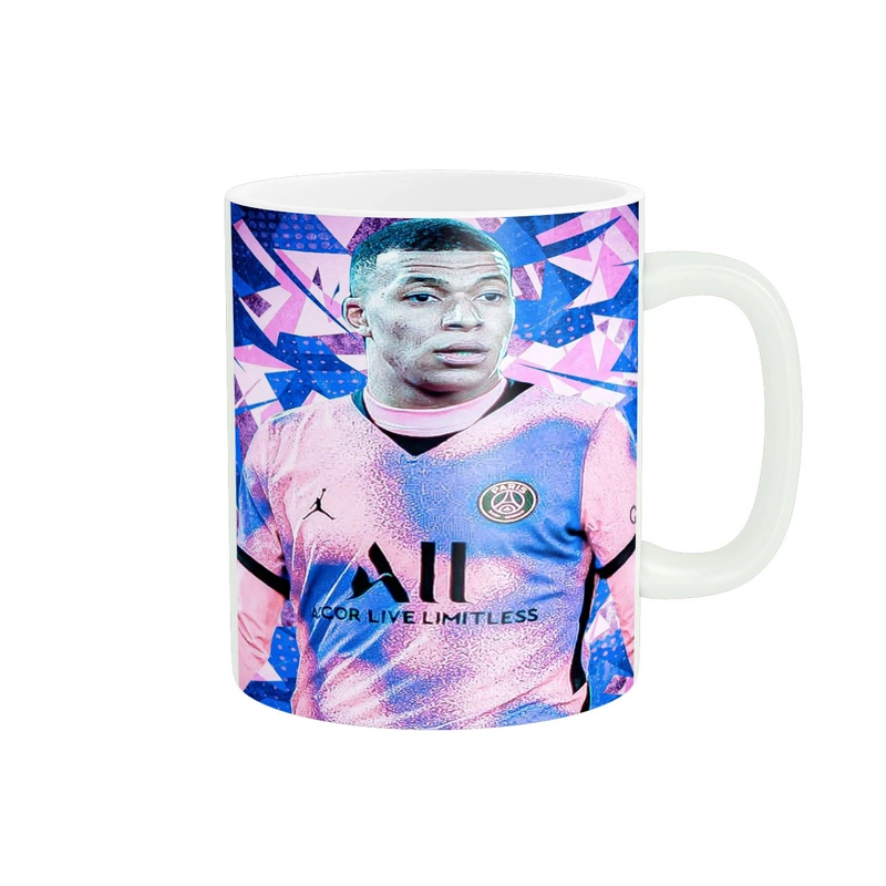 ماگ زیگورات مدل کیلیان امباپه  Kylian Mbappé کد 1611