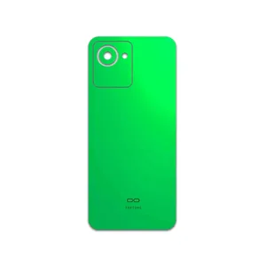 MAHOOT Matte-Green Cover Sticker for Realme C30s
