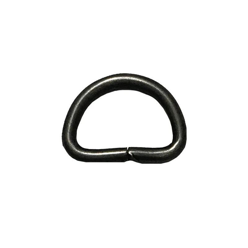 یراق چرم دوزی  مدل 10XR1cm-Black بسته 10 عددی