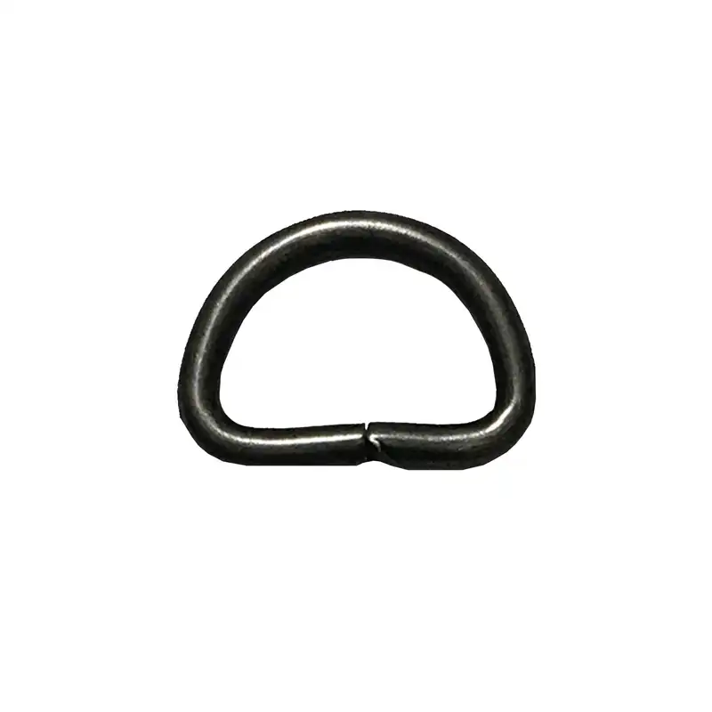 یراق چرم دوزی مدل 10XR1cm-Black بسته 10 عددی