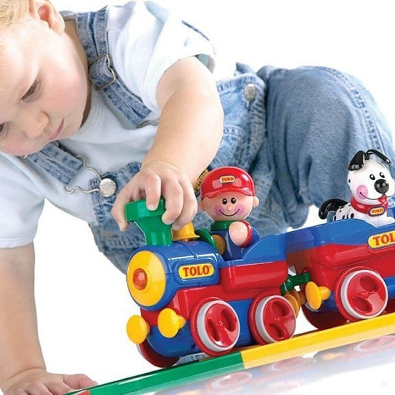 قطار بازی تولو مدل Deluxe Train Set