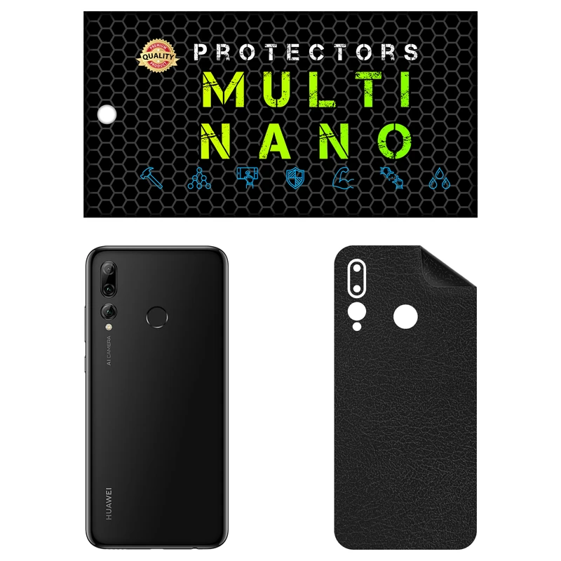 برچسب پوششی مولتی نانو طرح چرم مدل X-F1L مناسب برای گوشی موبایل هوآوی P Smart Plus 2019