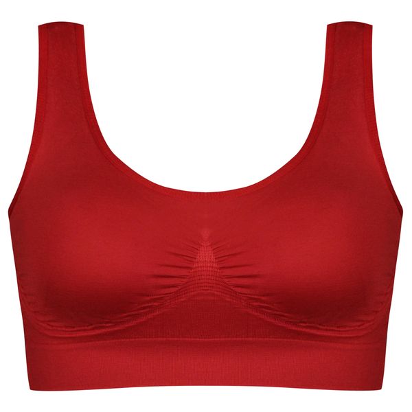 نیم تنه ورزشی زنانه ماییلدا مدل 5201 رنگ قرمز