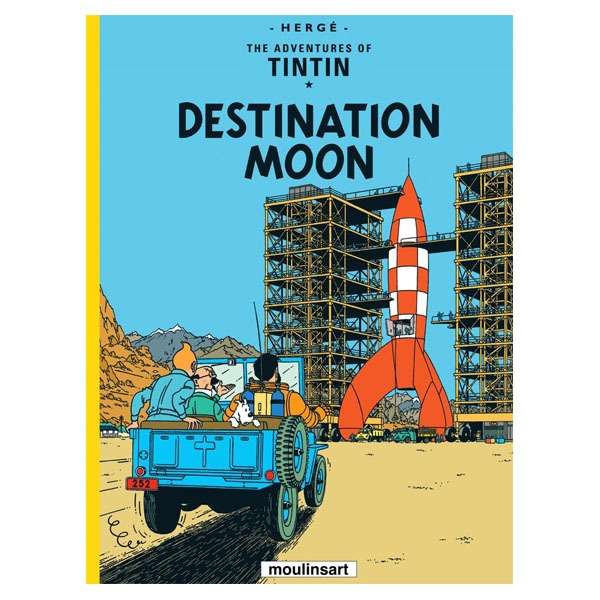 کتاب Tintin Destination Moon اثر جمعی از نویسندگان نشر Egmont کتاب Tintin Destination Moon اثر جمعی از نویسندگان نشر Egmont