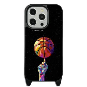 AKAM AMC-WLA14PRO-BASKETBALL4 Cover For Apple iPhone 14 Pro