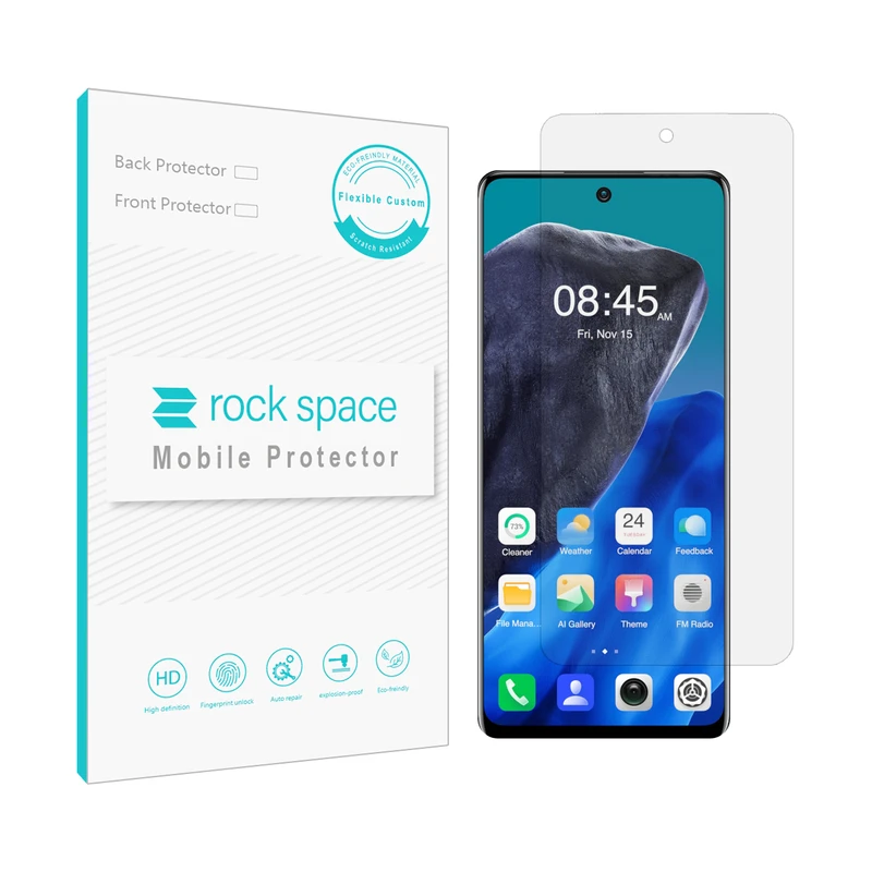 محافظ صفحه نمایش ھیدروژل راک اسپیس کد HGL مناسب برای گوشی موبایل اینفینیکس Note 11 Pro