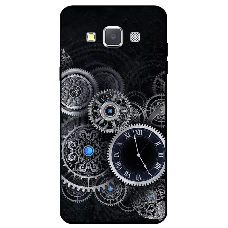 کاور مگافون طرح ساعت مدل 8161 مناسب برای گوشی موبایل سامسونگ Galaxy A7 2015      