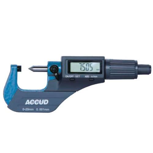 میکرومتر دیجیتال آکاد مدل 01-004-312 گستره 100 - 75 میلیمتر