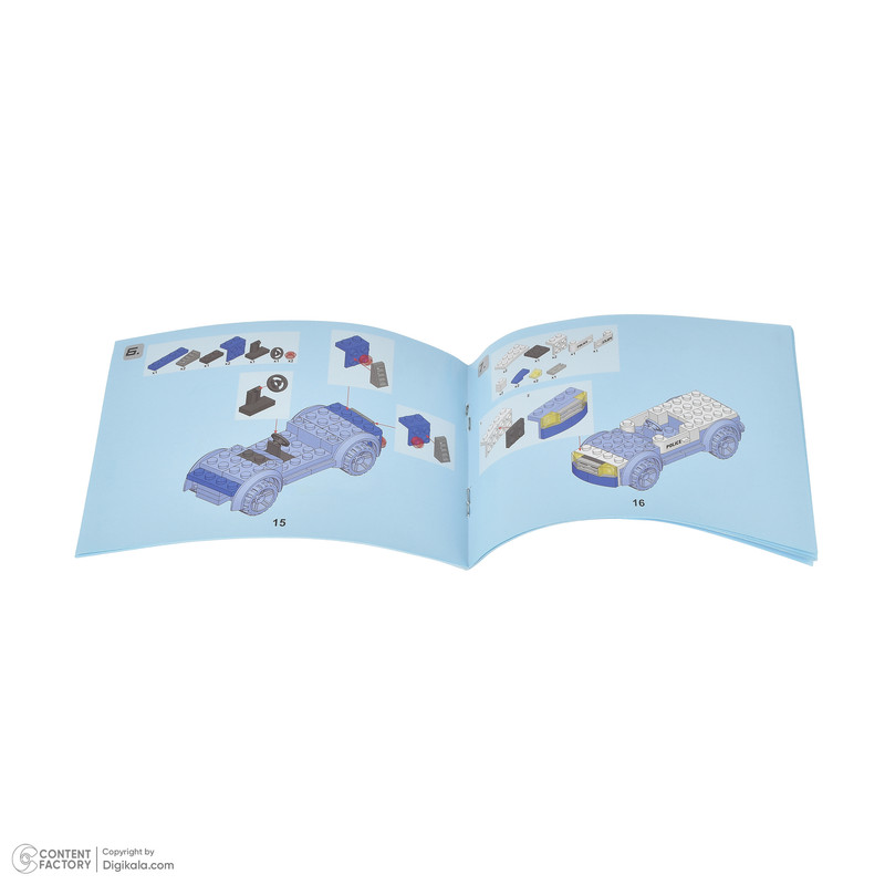 ساختنی 109 تکه جای استار طرح ماشین پلیسی مدل 20028