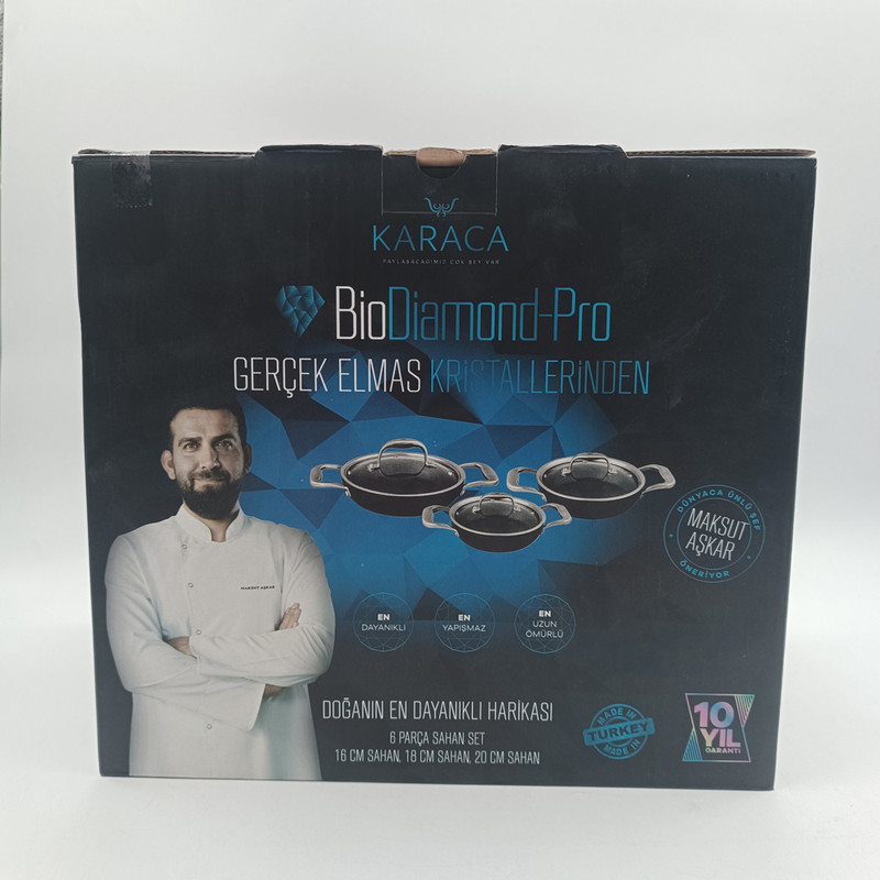 سرویس پخت و پز 6 پارچه کاراجا مدل 153.03.07.9034