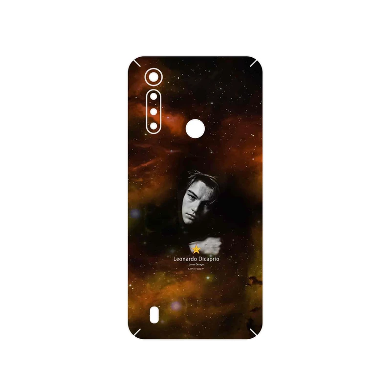 برچسب پوششی ماهوت مدل Leonardo Dicaprio مناسب برای گوشی موبایل موتورولا Moto G8 Power Lite