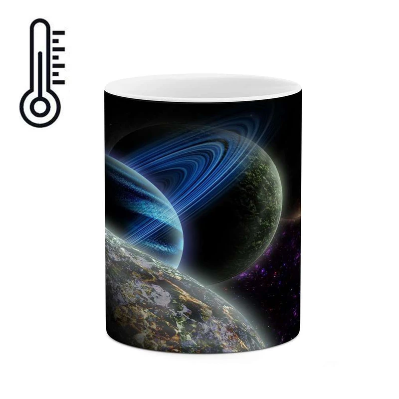 ماگ حرارتی کاکتی مدل کهکشان کد mgh16162