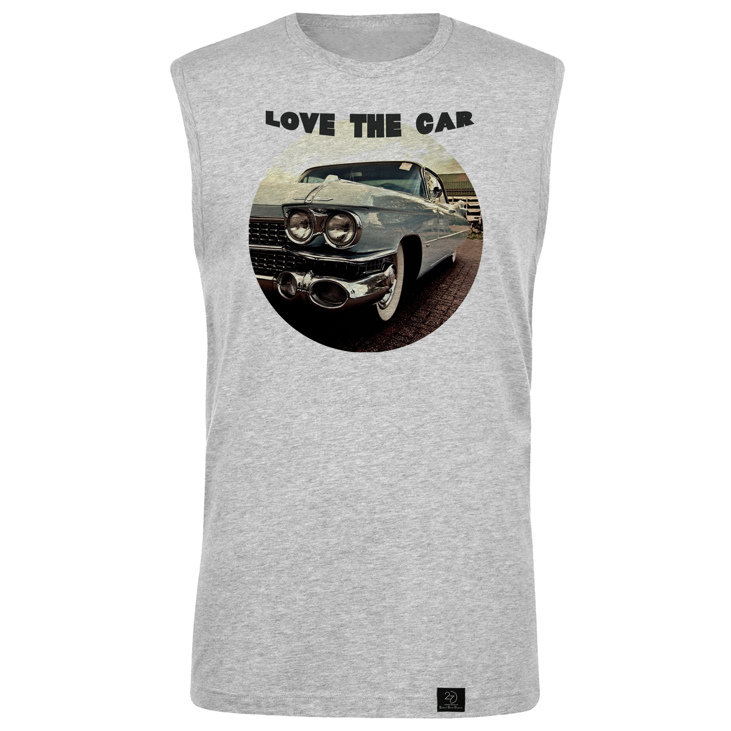 تاپ مردانه 27 مدل LOVE THE CAR کد J13