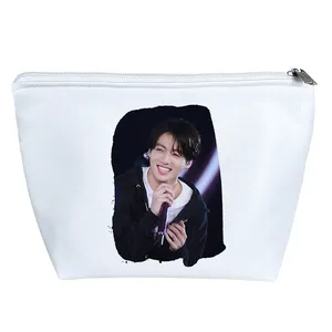 کیف لوازم آرایش دخترانه خندالو مدل جونگ کوک jungkook کد 739