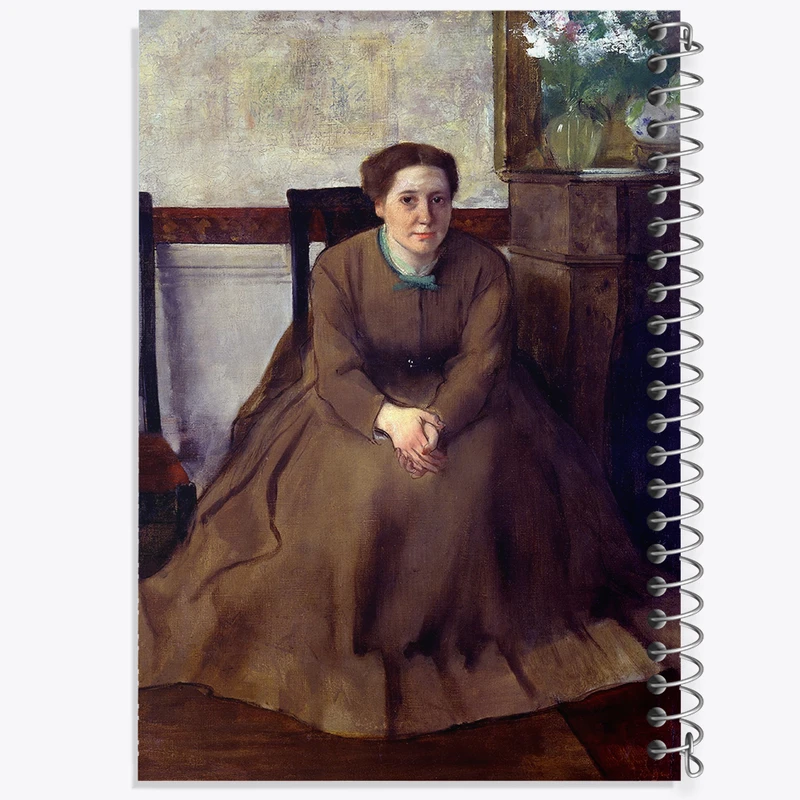 دفتر شطرنجی 50 برگ خندالو مدل ویکتوریا دوبورگ ادگار دگا کد 37120