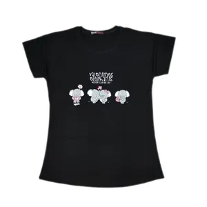 تی شرت آستین کوتاه زنانه مدل فیلی