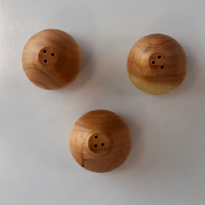 نمکدان چوبی مدل NK-1 مجموعه 2 عددی