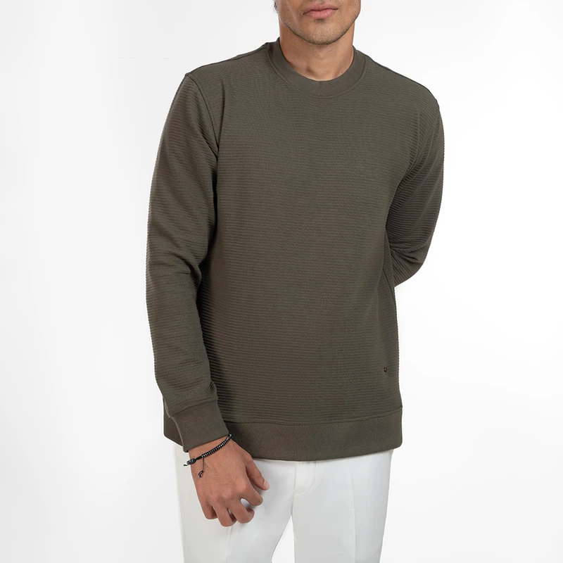 پلیور یقه گرد مردانه ام کی مدل 30065