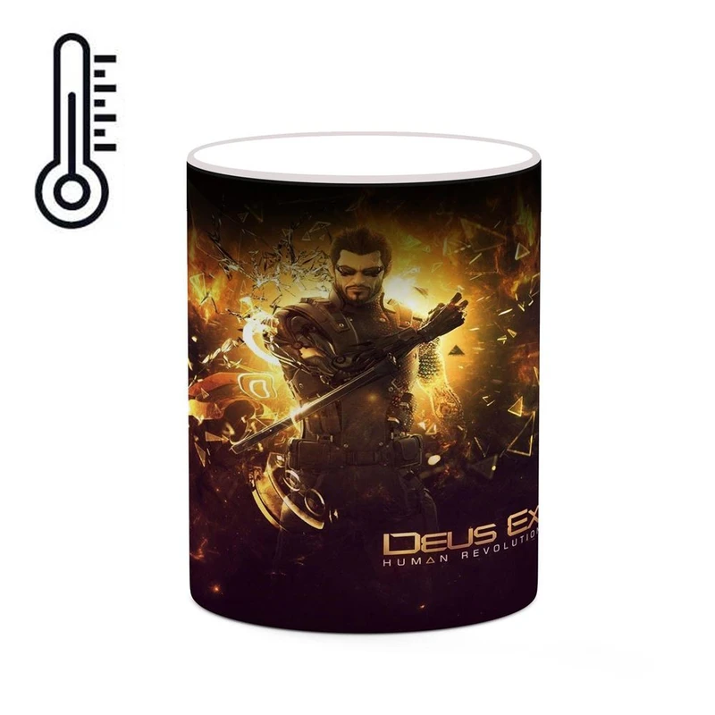 ماگ حرارتی کاکتی مدل بازی Deus Ex کد mgh28139