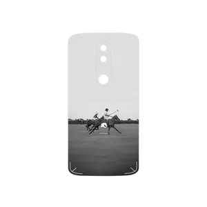 MAHOOT game of polo Cover Sticker for Motorola Moto X Force
