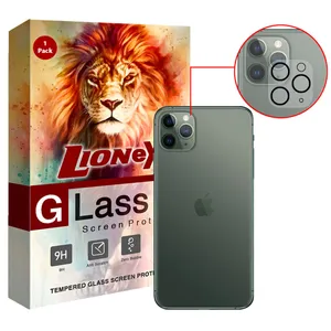 محافظ لنز دوربین گلس لایونکس مدل 3DLENS مناسب برای گوشی موبایل اپل iPhone 11 Pro